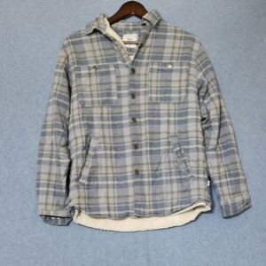 Katin Blue and Gray Plaid Jacket